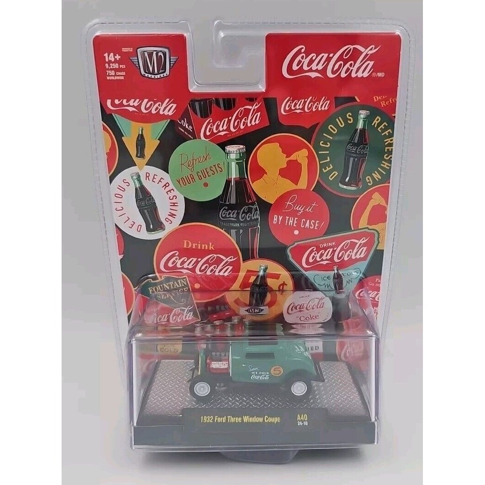 M2 Machines 2024 Coca-Cola 1932 Ford Three Window Coupe *Chase*